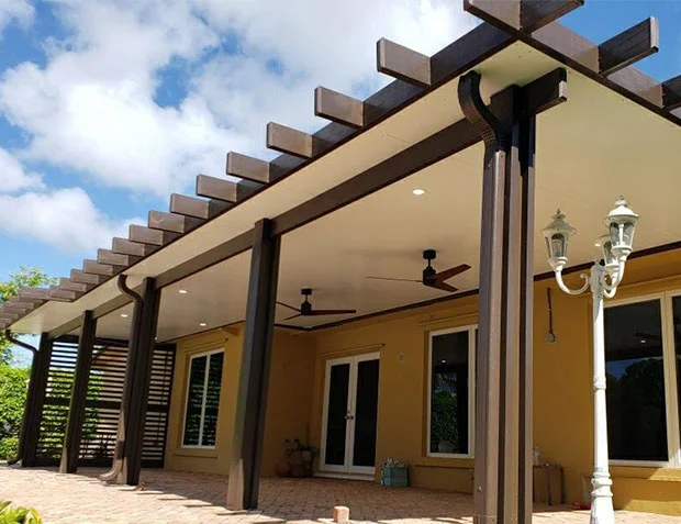 Aluminum patio materials contact